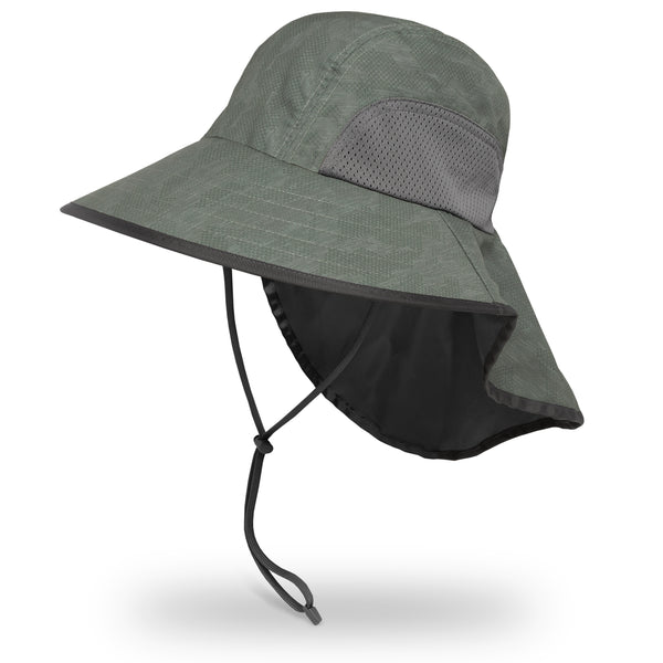 UV 50+ Sun Protection Hat for Men Women, Wide Brim Bucket Hat for Outdoor Sport & Works Fishing Hat with Neck Flap