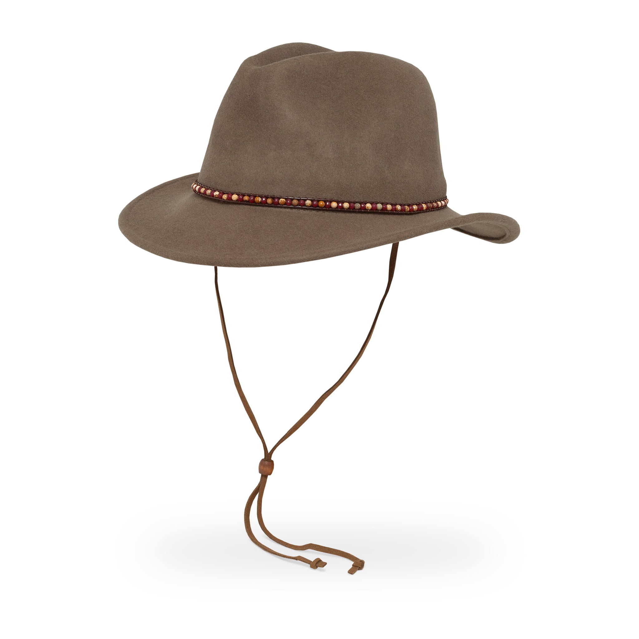 Aspen Brown Womens Fedora Hat Vail Hat Australian Wool Felt