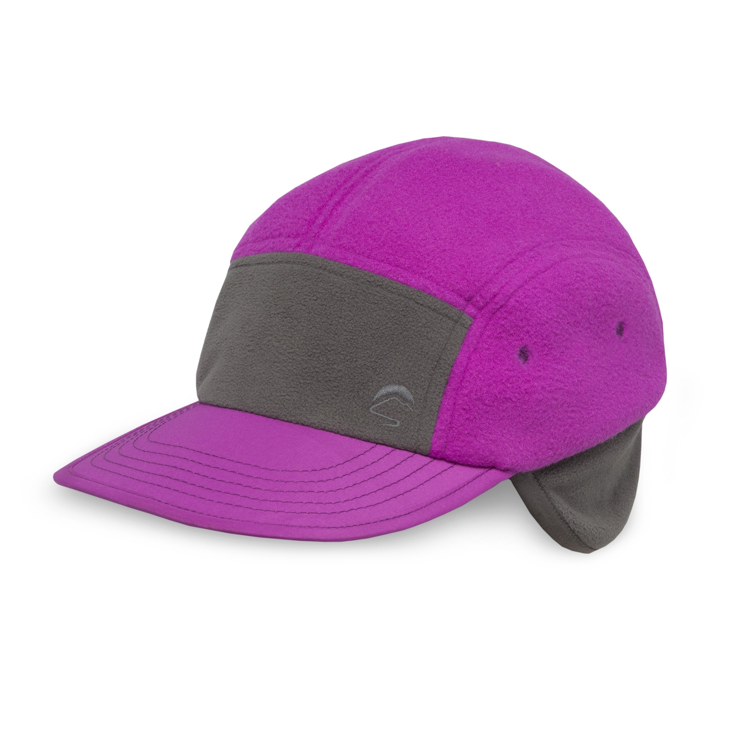 kids blazin' cap radiant purple flint front flaps up fw20 2500px