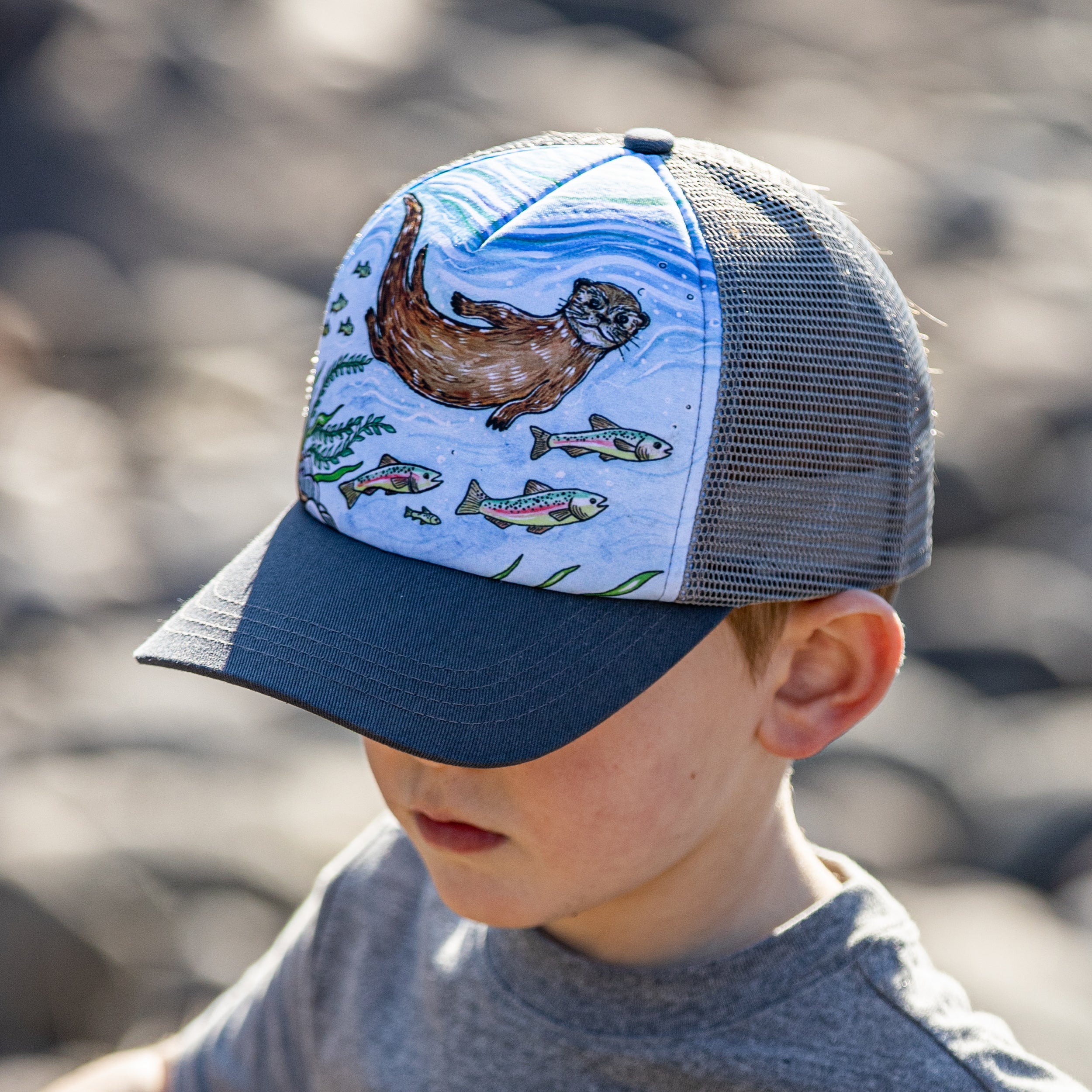 Kids' River Otter Trucker