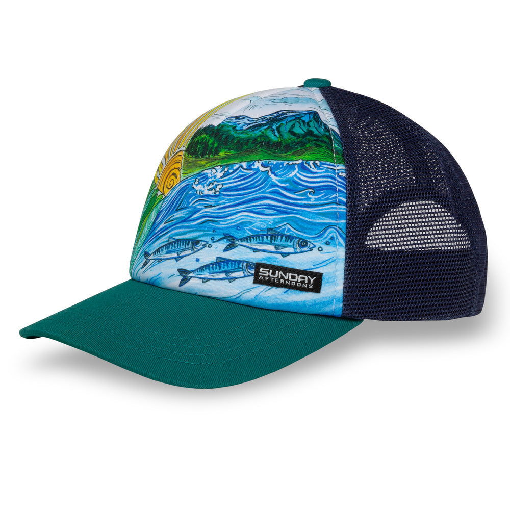 Kids' Nature Mosaic Trucker