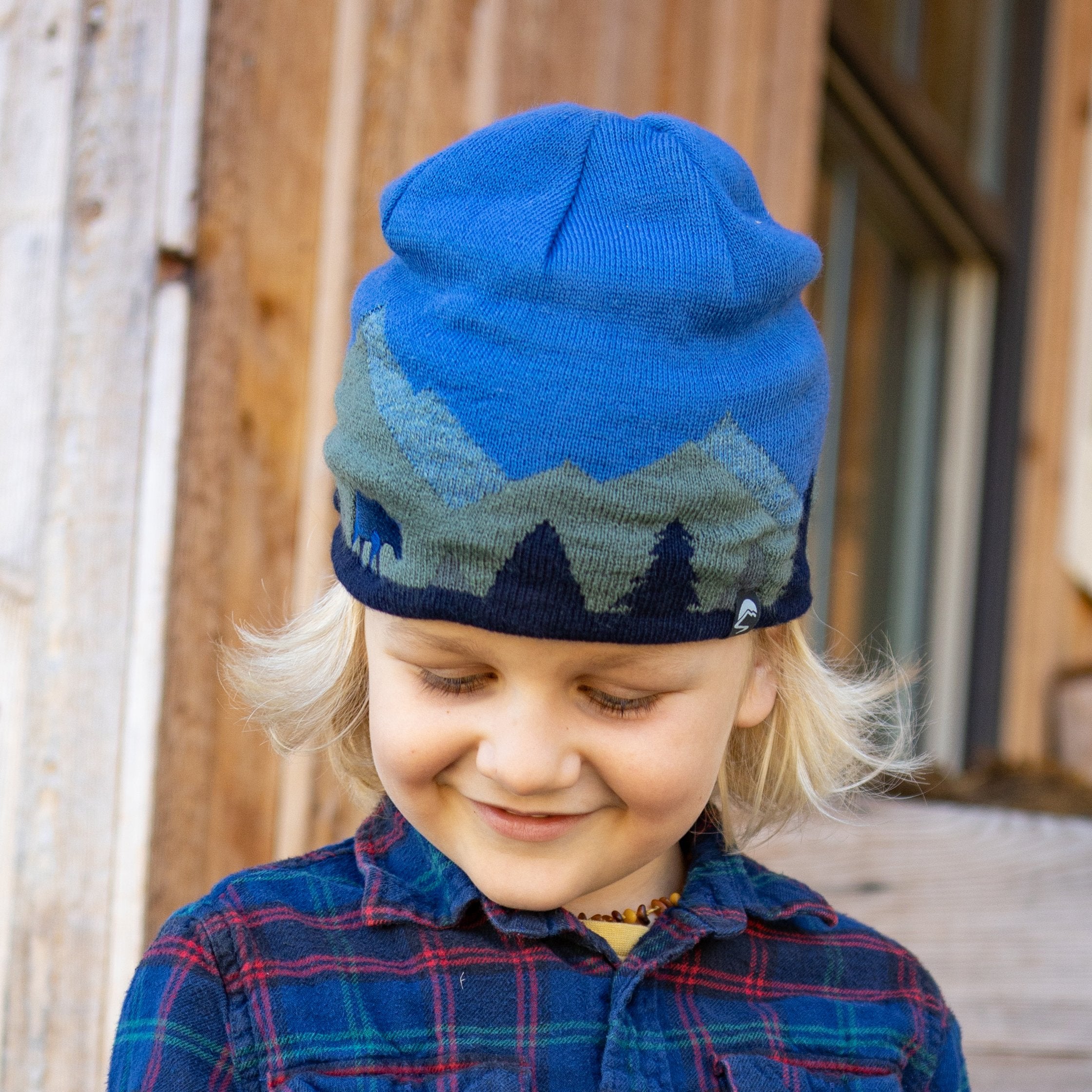 Kids' Forest Bear Beanie