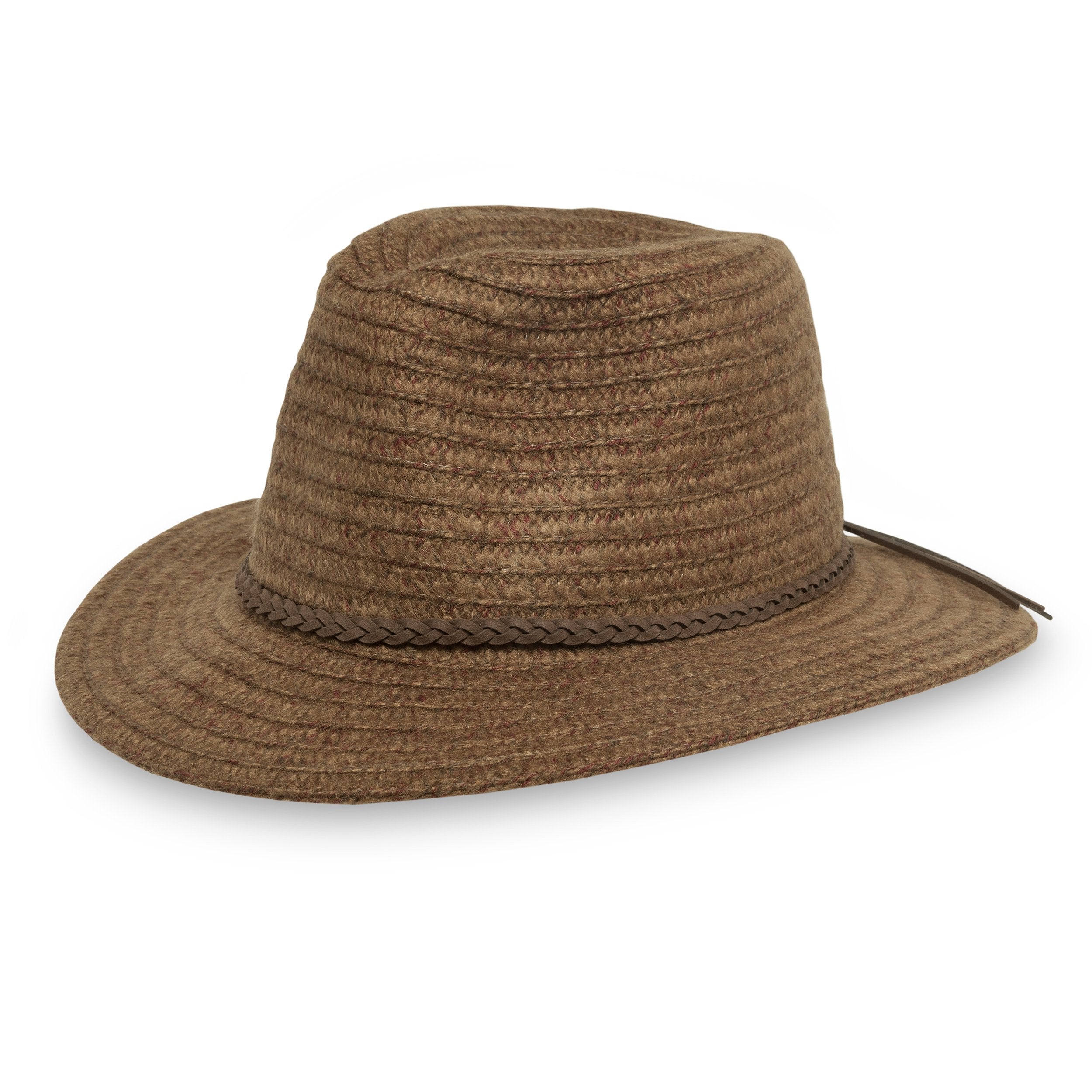 camden hat chestnut brown front fw20 2500px