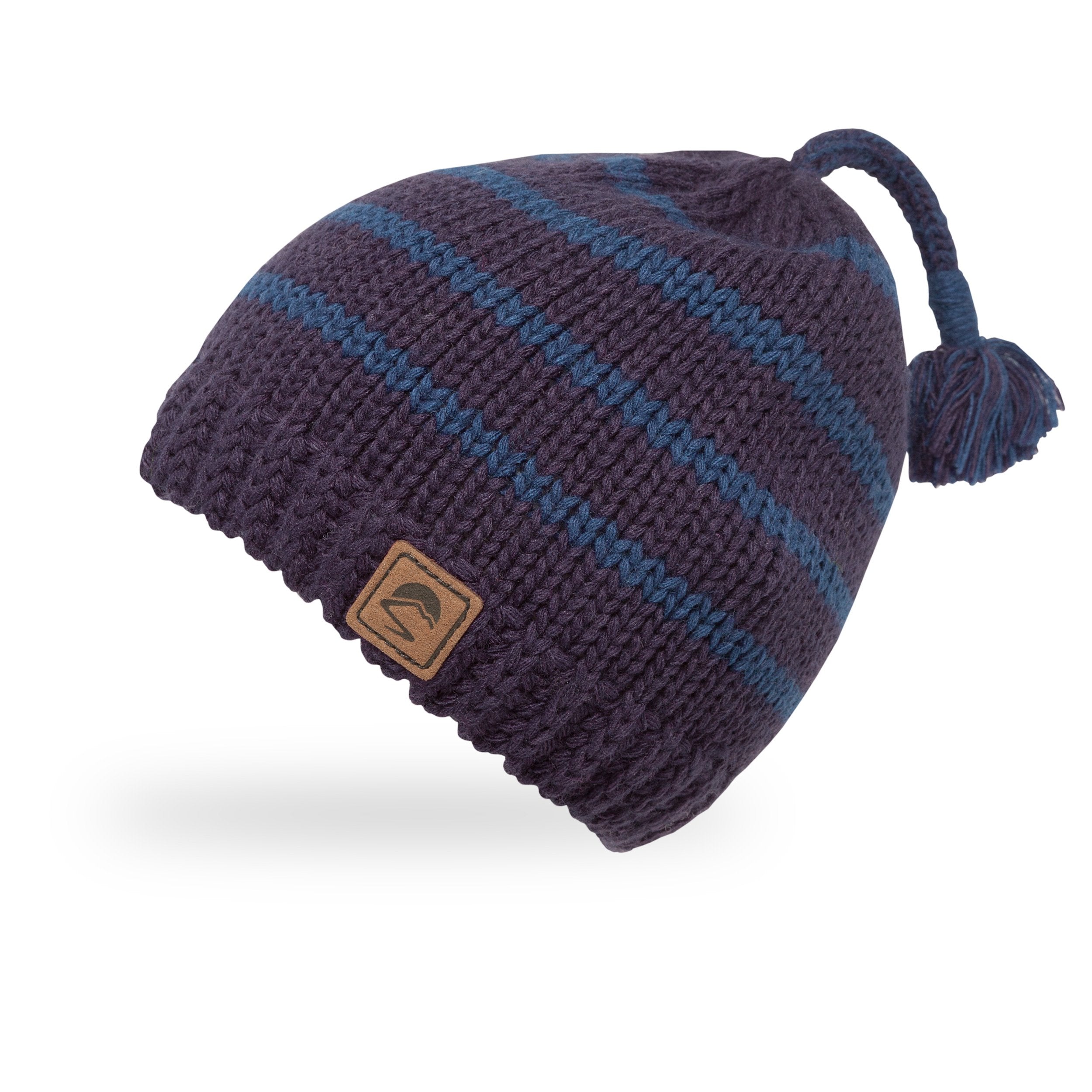 infant frosty stripe beanie huckleberry front fw20 2500px