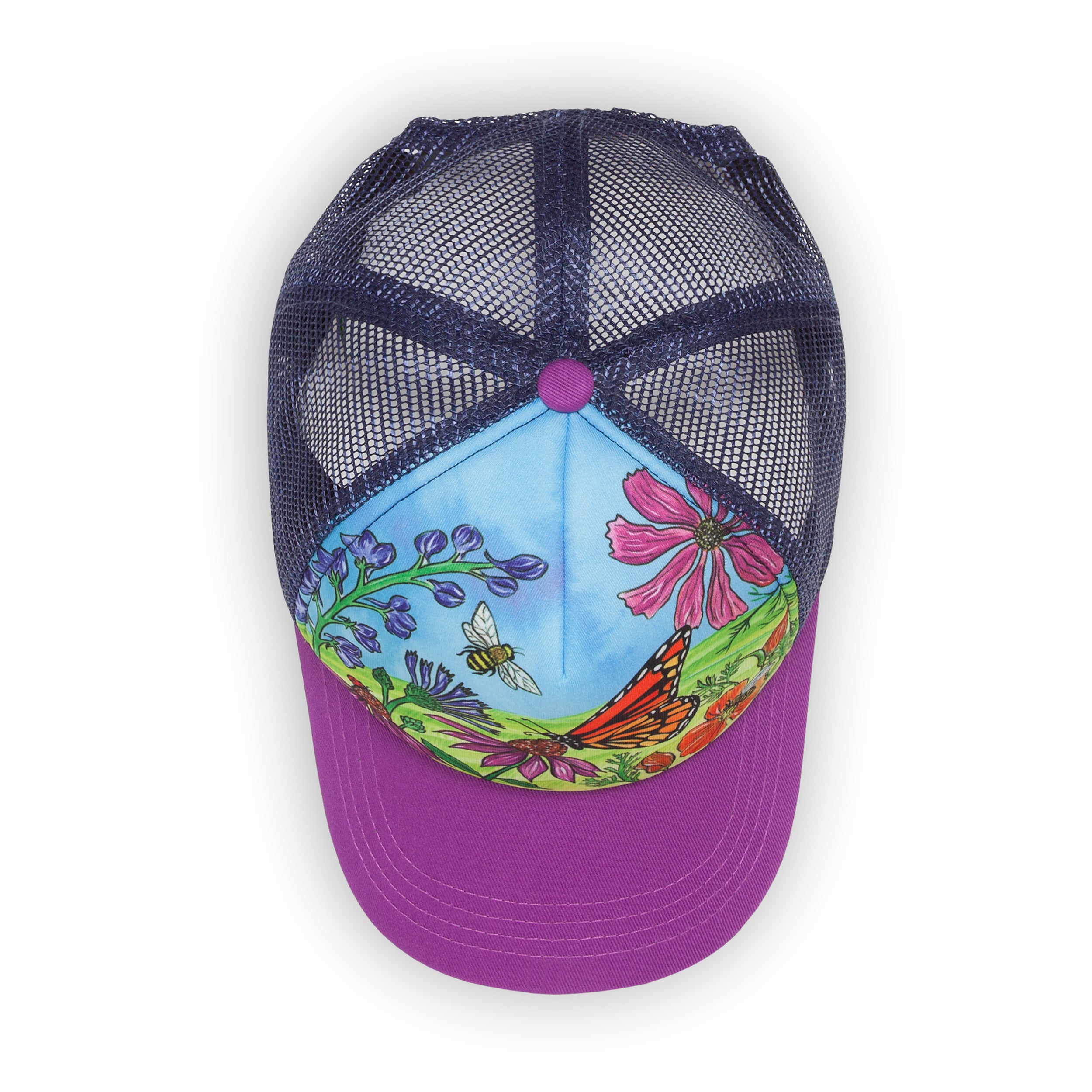 Kids' Butterfly and Bees Trucker