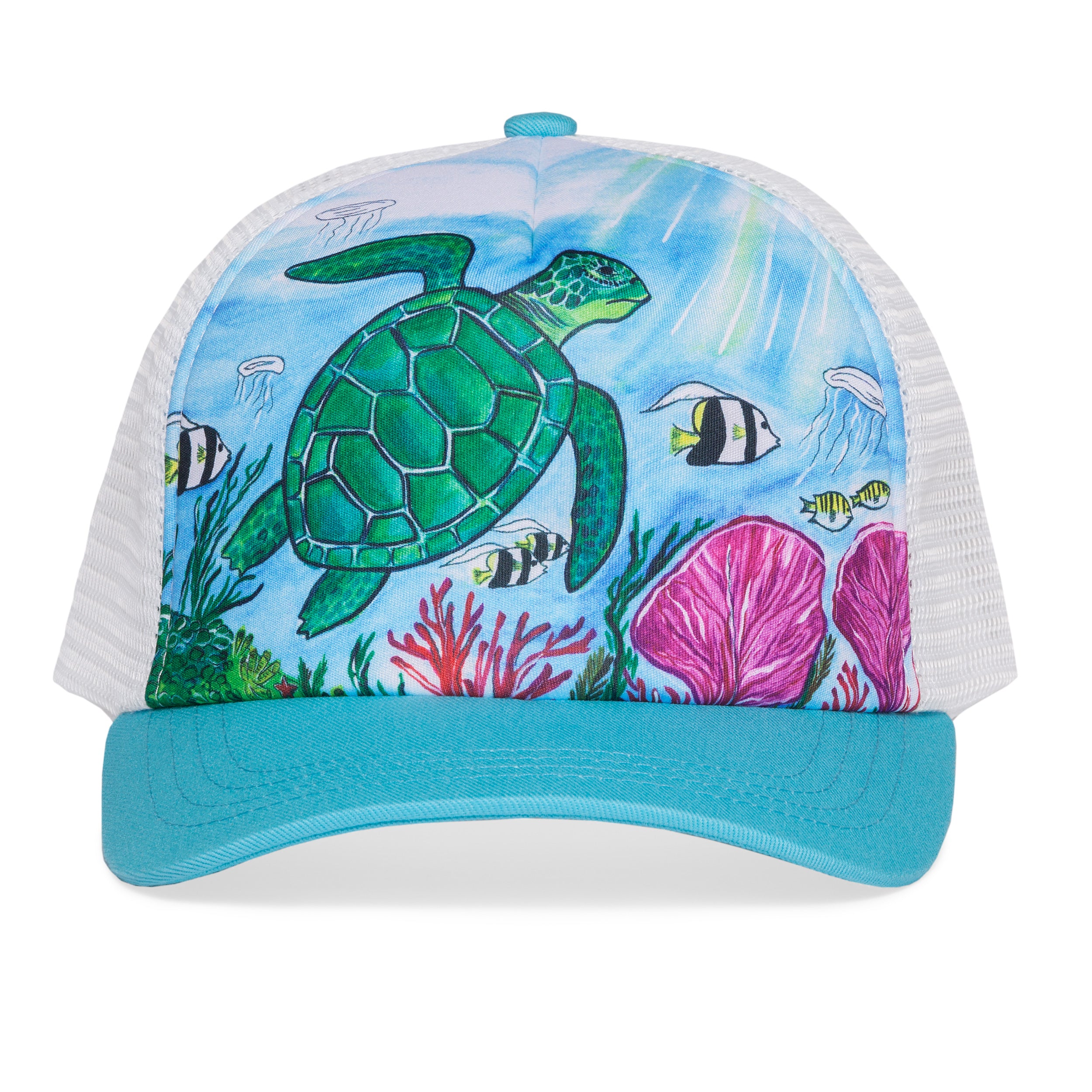 Kids' Sea Turtle Trucker - SALE