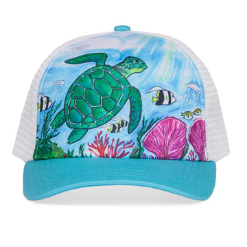 Kids' Sea Turtle Trucker - SALE
