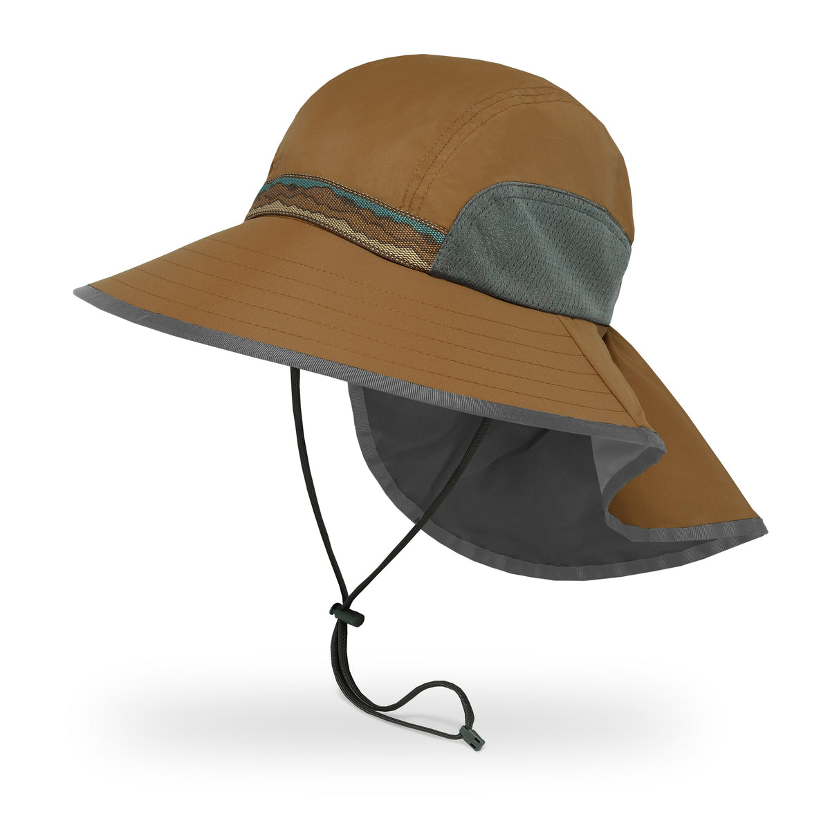 Black Bucket hat Classic Basic Design Breathable unisex style foldable L/XL